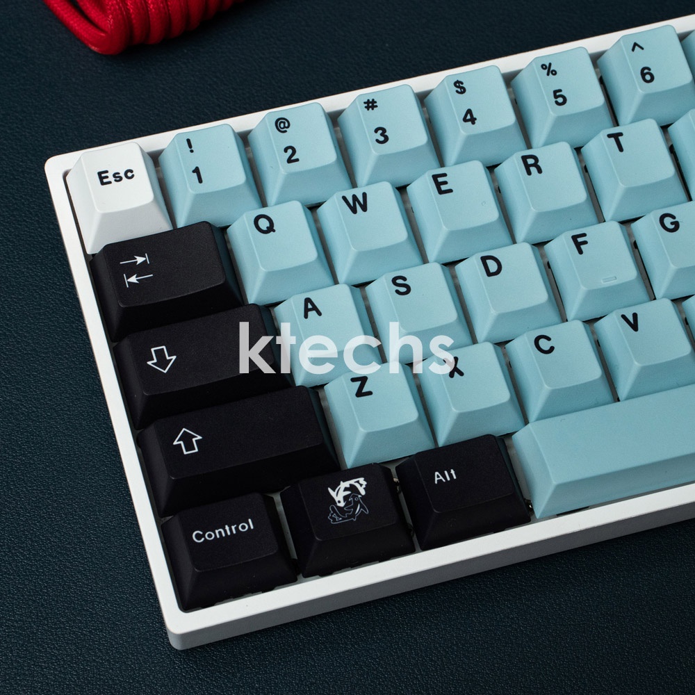 [SG Seller/Stocks] PBT Mizu 136 Cherry Profile Keycaps for Custom