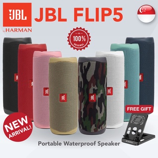 [SG] JBL Flip 5 Waterproof Bluetooth Speakers - Premium Portable Wireless Speaker - 1 Year SG Warranty