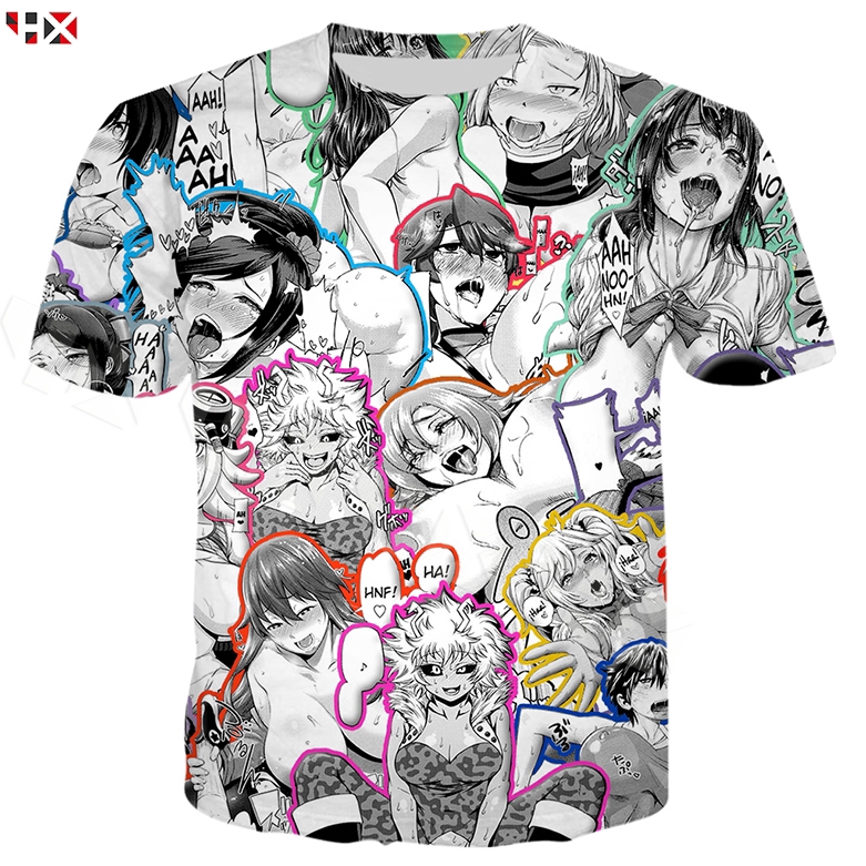 ahegao shirt shopee