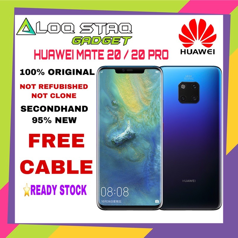 Huawei Mate 20 Price And Deals Jun 2021 Shopee Singapore