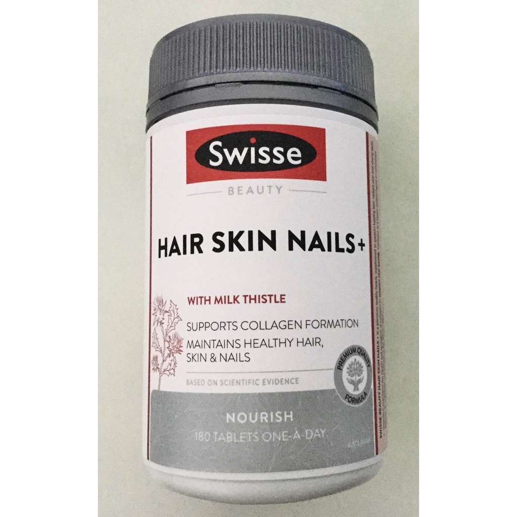 🇦🇺 Swisse Ultiboost Hair Skin Nails+ 👍👍 (180 tablets - Exclusive Size)  | Shopee Singapore