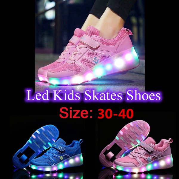 light up skate trainers