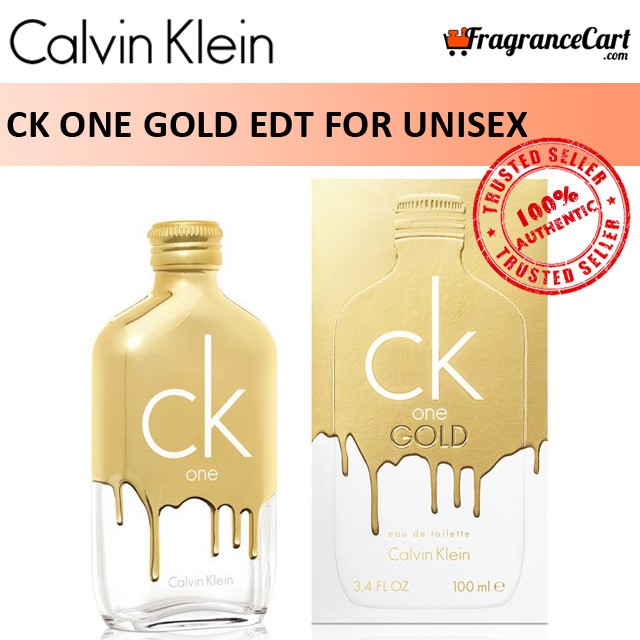 calvin klein one gold eau de toilette 100ml