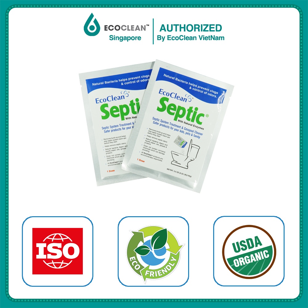 Overflowing and Odor Septic Treatment By Natural Enzymes EcoClean