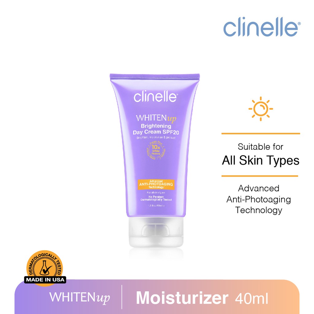 Clinelle Whitenup Brightening Day Cream Spf20 Shopee Singapore