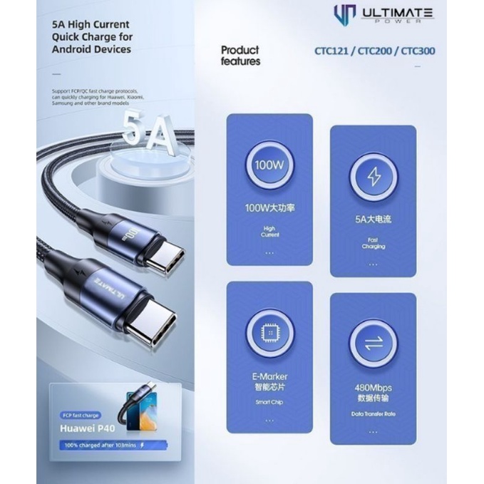 Data Cable Samsung Galaxy S22 Ultra S22+ S22 5G Super Fast Charging