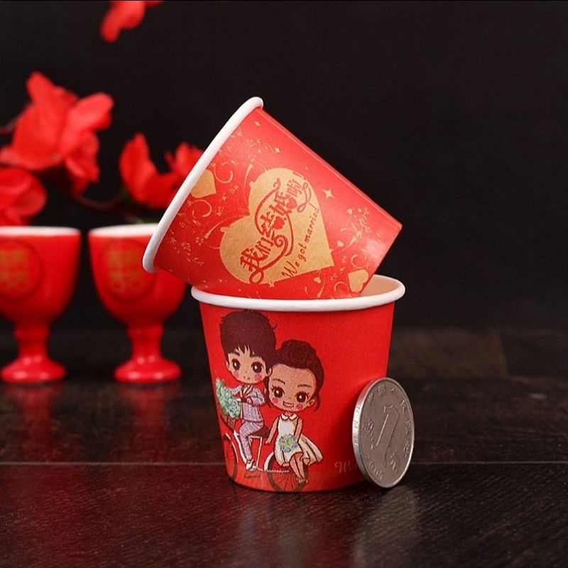 50 Pcs Cute Small Bride Groom ROM Wedding Chinese Traditional Tea ...