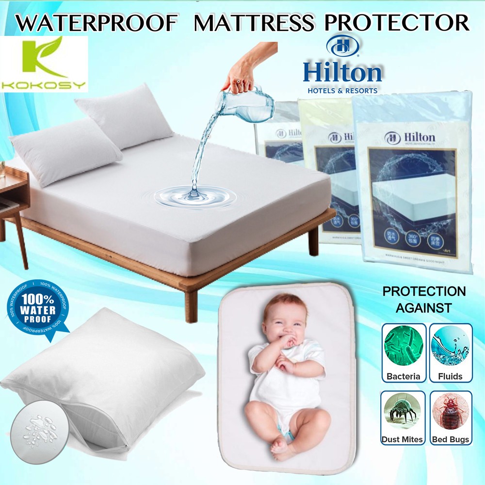 waterproof fitted cot sheet