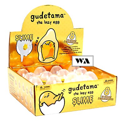 Gudetama The Lazy Egg Slime (Half 
