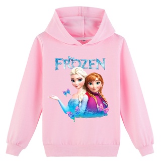 Frozen Children's Hoodie Baby Cartoon Jacket Korean Girls Sweet Multicolor Top #5