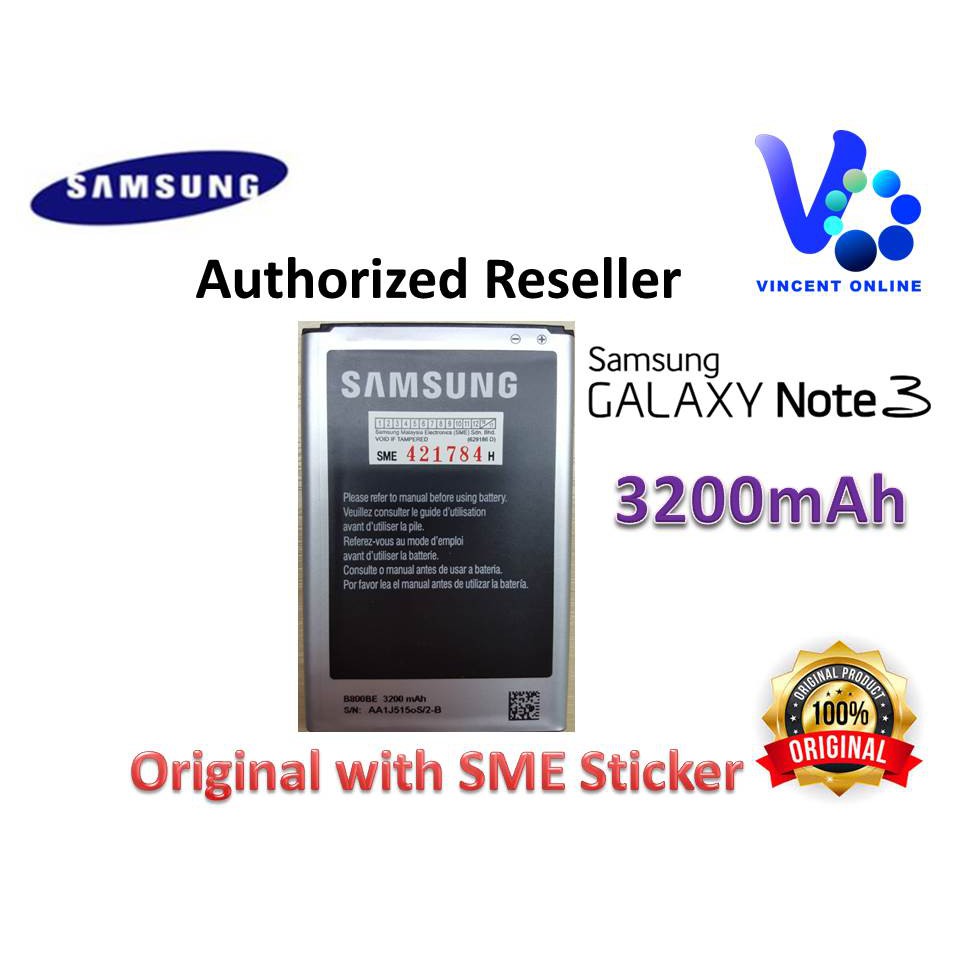Samsung Galaxy Note 3 N9005 B800be Original Battery 3200mah Batteries Online At Low Prices Snapdeal India