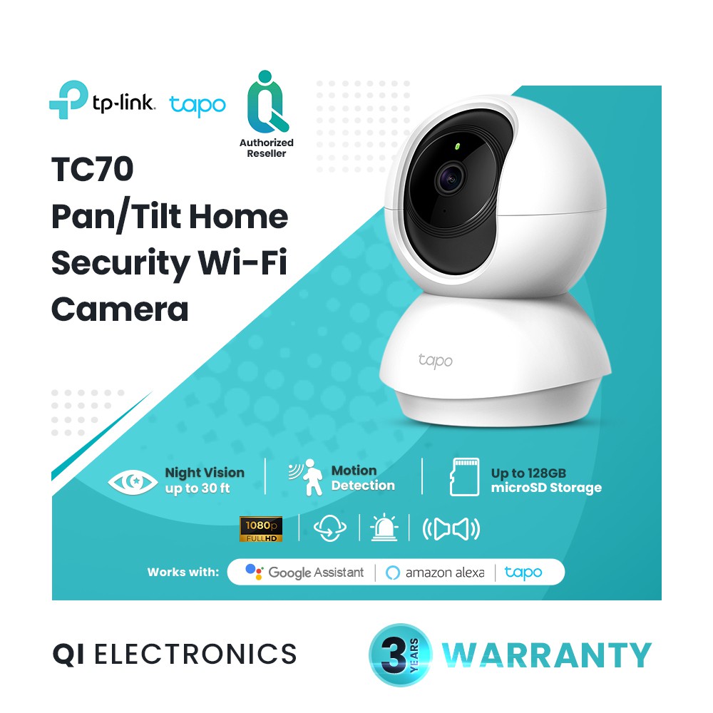 Tp Link Tapo Tc Full Hd P Pan Tilt Home Security Wi Fi Camera