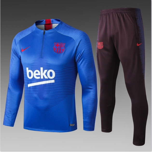 barcelona blue jersey long sleeve