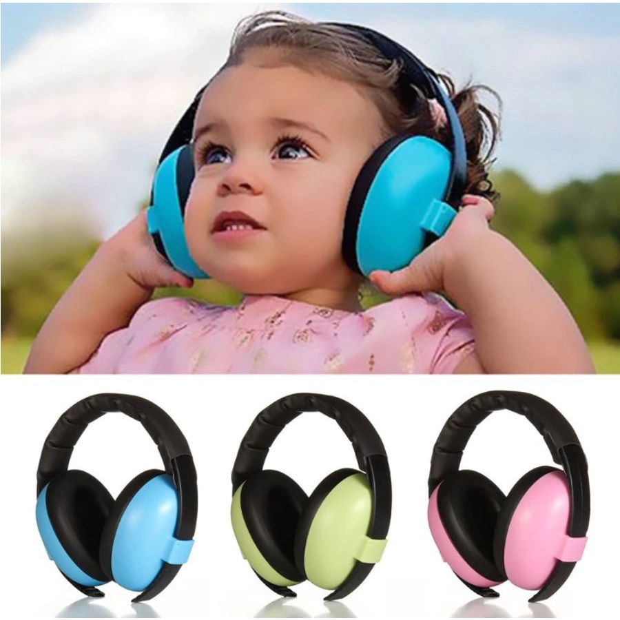 Baby Ear Muffs (Adjustable) Children Noise Prevention Soundproof Ear ...