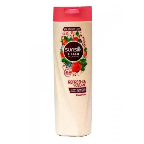 340ml Sunsilk Shampoo Refresh Volume Bottle Shopee Singapore