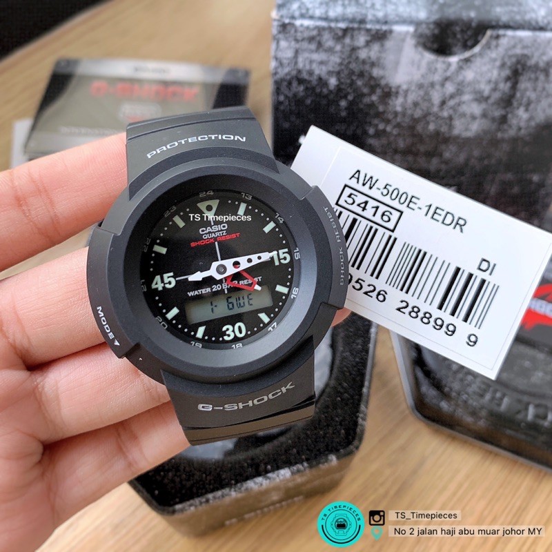 New G Shock Aw 500e 1e Aw 500e 1 Aw 500 Shopee Singapore