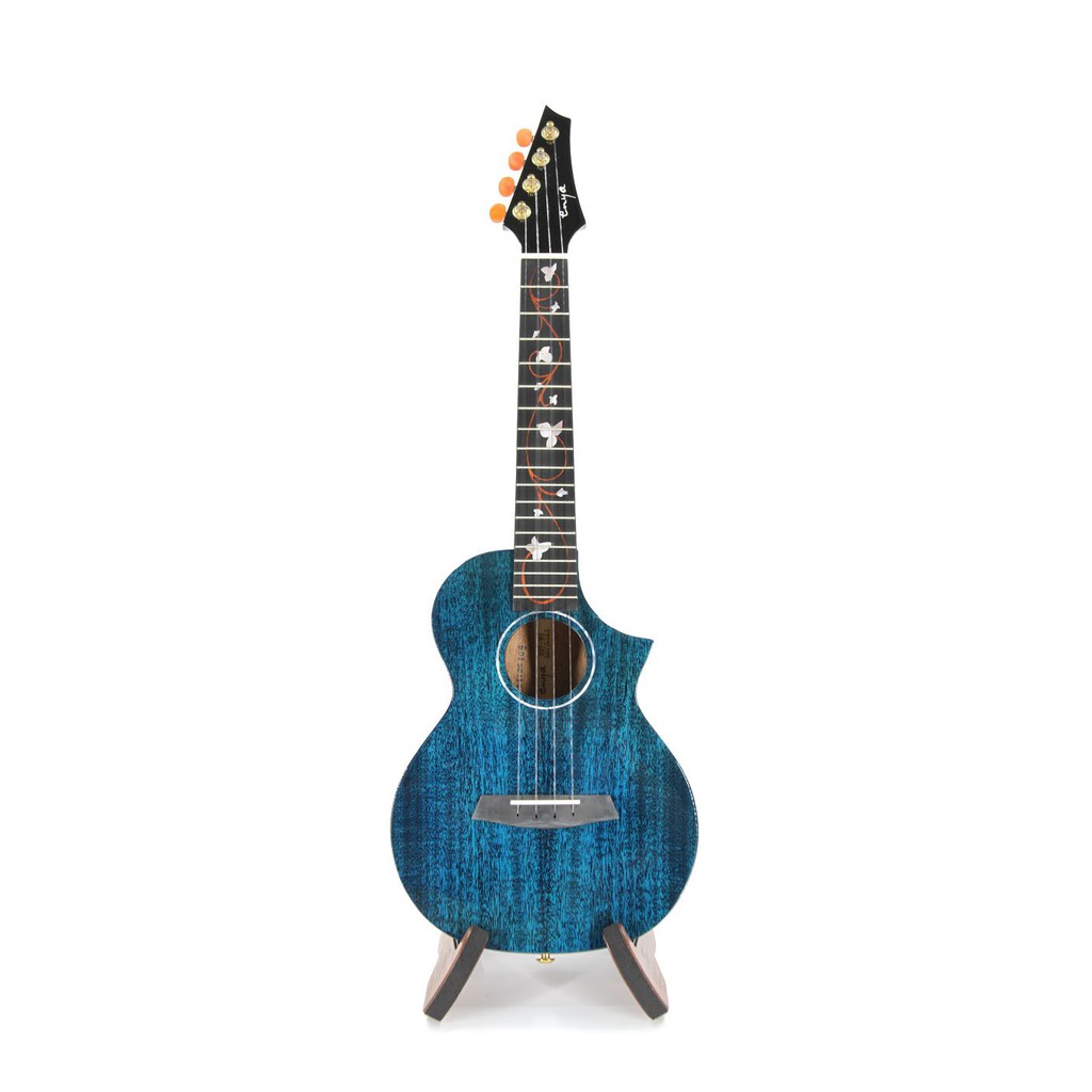 Enya AllSolid Mahogany Tenor Cutaway Ukulele with free gigbag (EUTM6