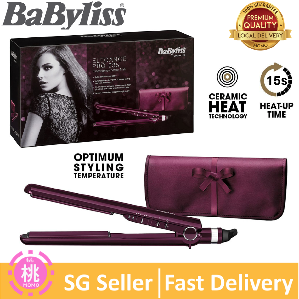 Babyliss pro 235 elegance straightener hotsell