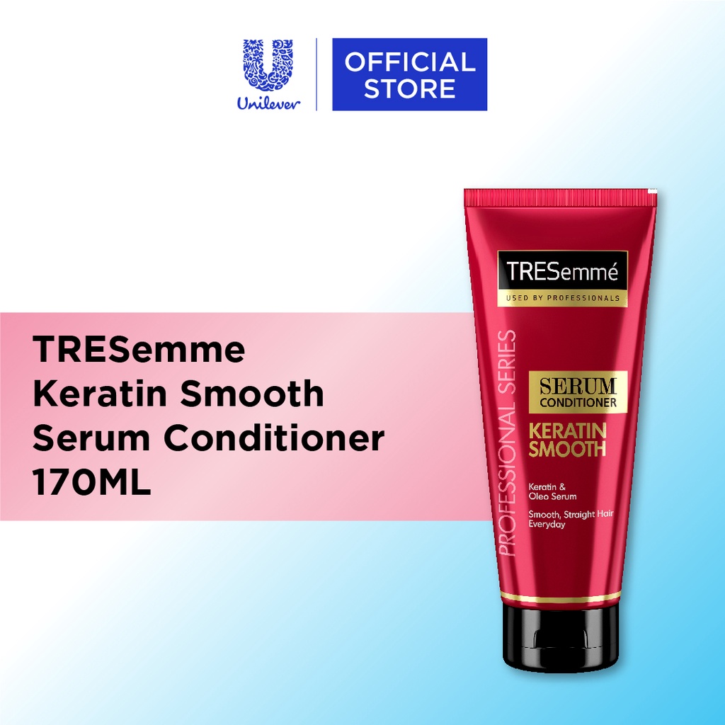 Tresemme Serum Conditioner Keratin Smooth 170ml Shopee Singapore