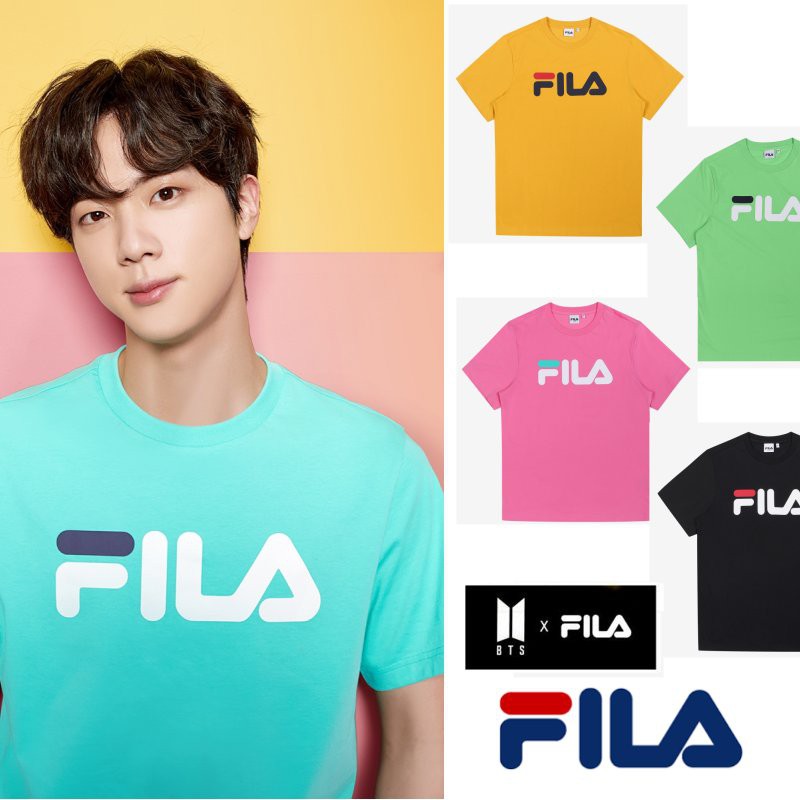 fila logo t shirt