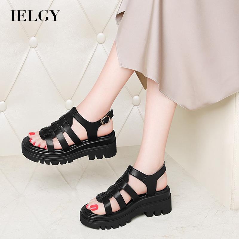 platform sandals white sole