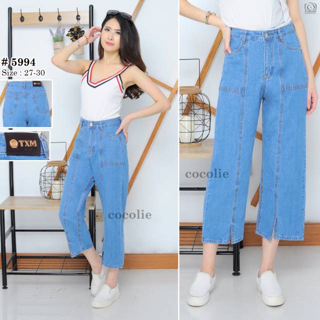 4 Pcs Uk 27 30 Jeans 7 8 Shopee Singapore