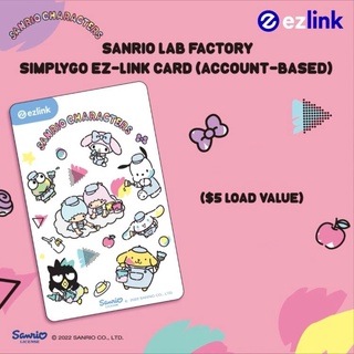 2022 Limited Edition - Sanrio Characters Hello Kitty EZ-Charm Card Cute (Shopee Exclusive) Gift Transport EZ Link