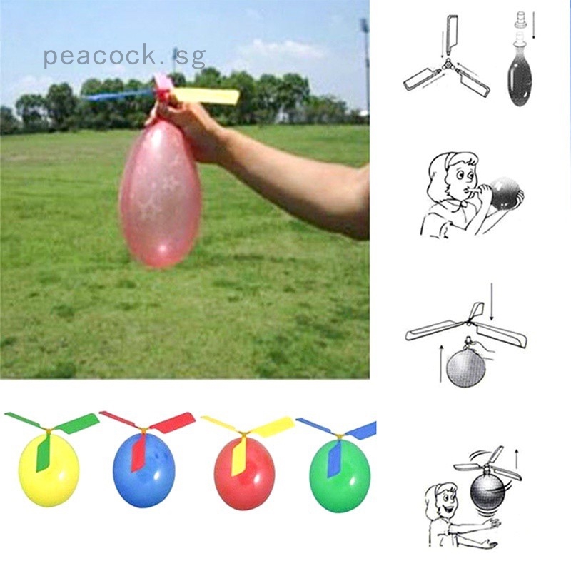 balloon helicopter toy