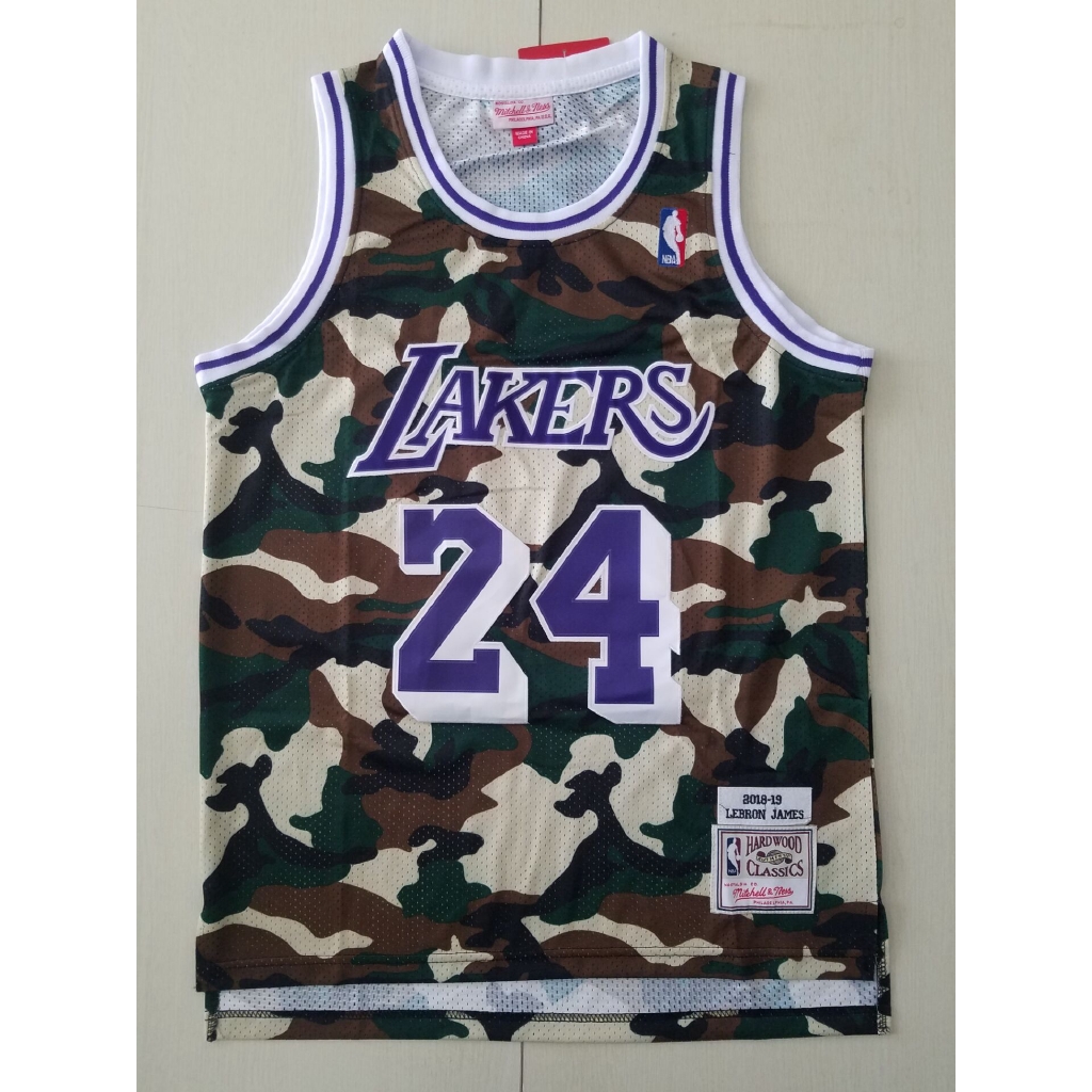 camouflage lakers jersey