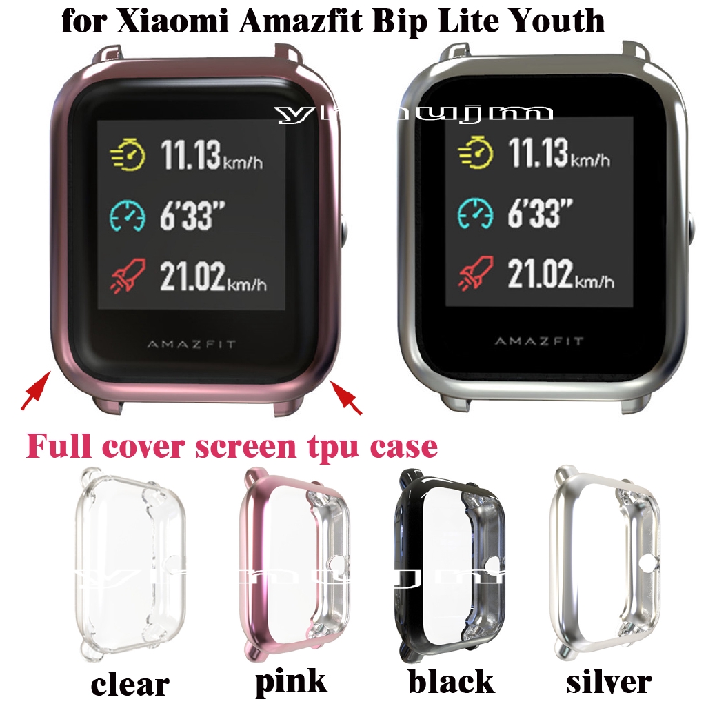 New Tpu Case Cover For Xiaomi Amazfit Bip Lite Smart Watch Protect Shell Shopee Singapore