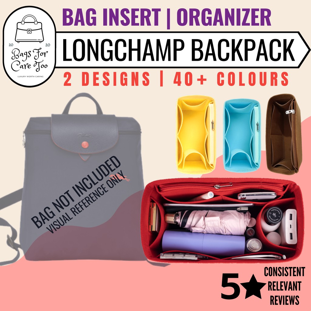 bag organizer insert for longchamp