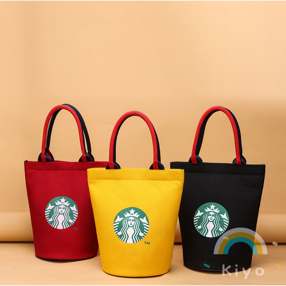 reusable shopper bag starbucks large