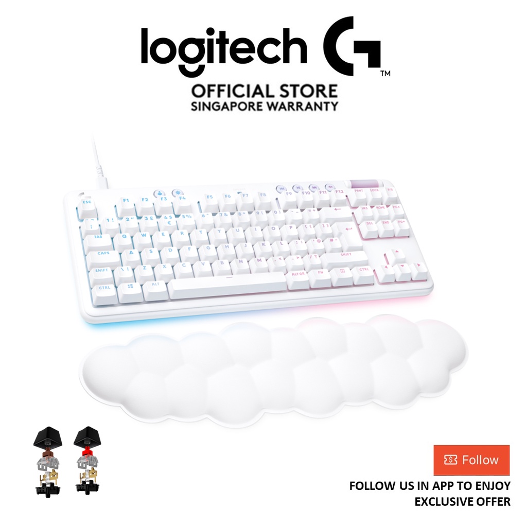 Logitech Aurora G713 Wired Mechanical Gaming Keyboard with LIGHTSYNC