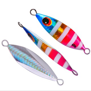 PROBEROS Metal Jig 10g/20g/30g//40g/60g Lead 3D Eyes Slow Jigging Spoon Fishing Lure For Saitwater Fishing Grea #4