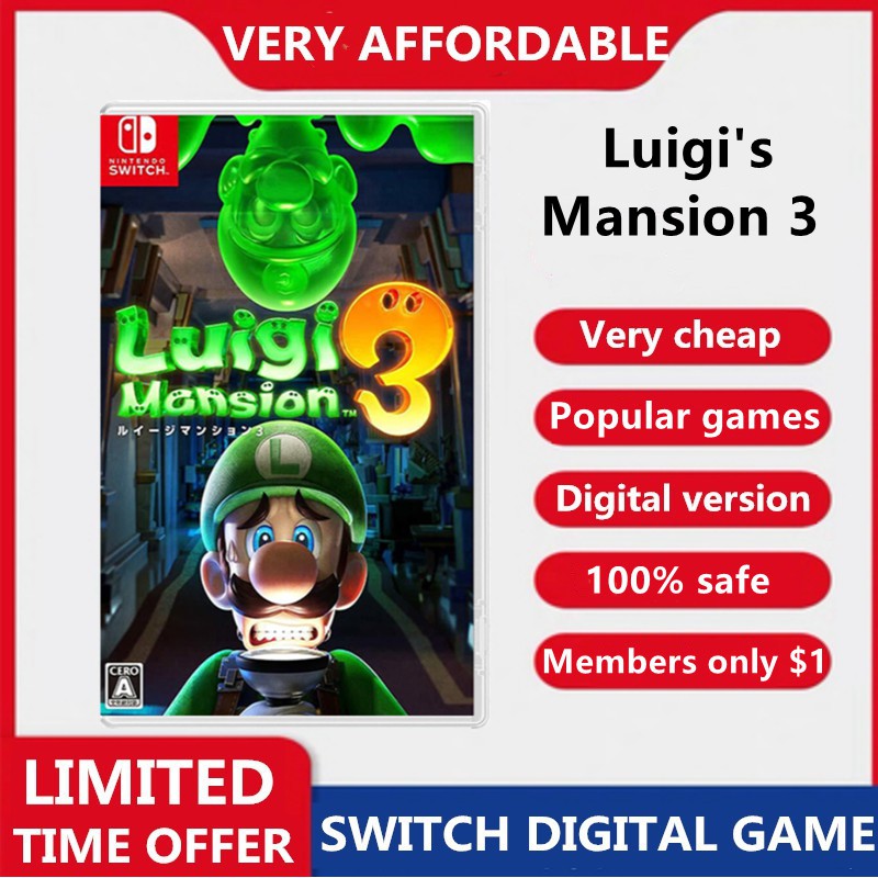 luigi's mansion 3 digital price