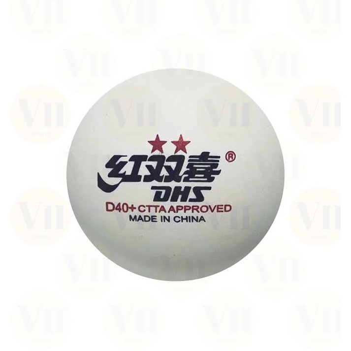 DHS D40+ 2 Star Table Tennis Balls White 10 Balls per Box Shopee
