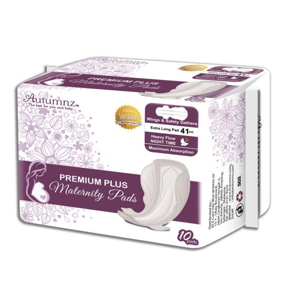 Autumnz Premium Plus Maternity Pads *41cm* (10 pads per pack