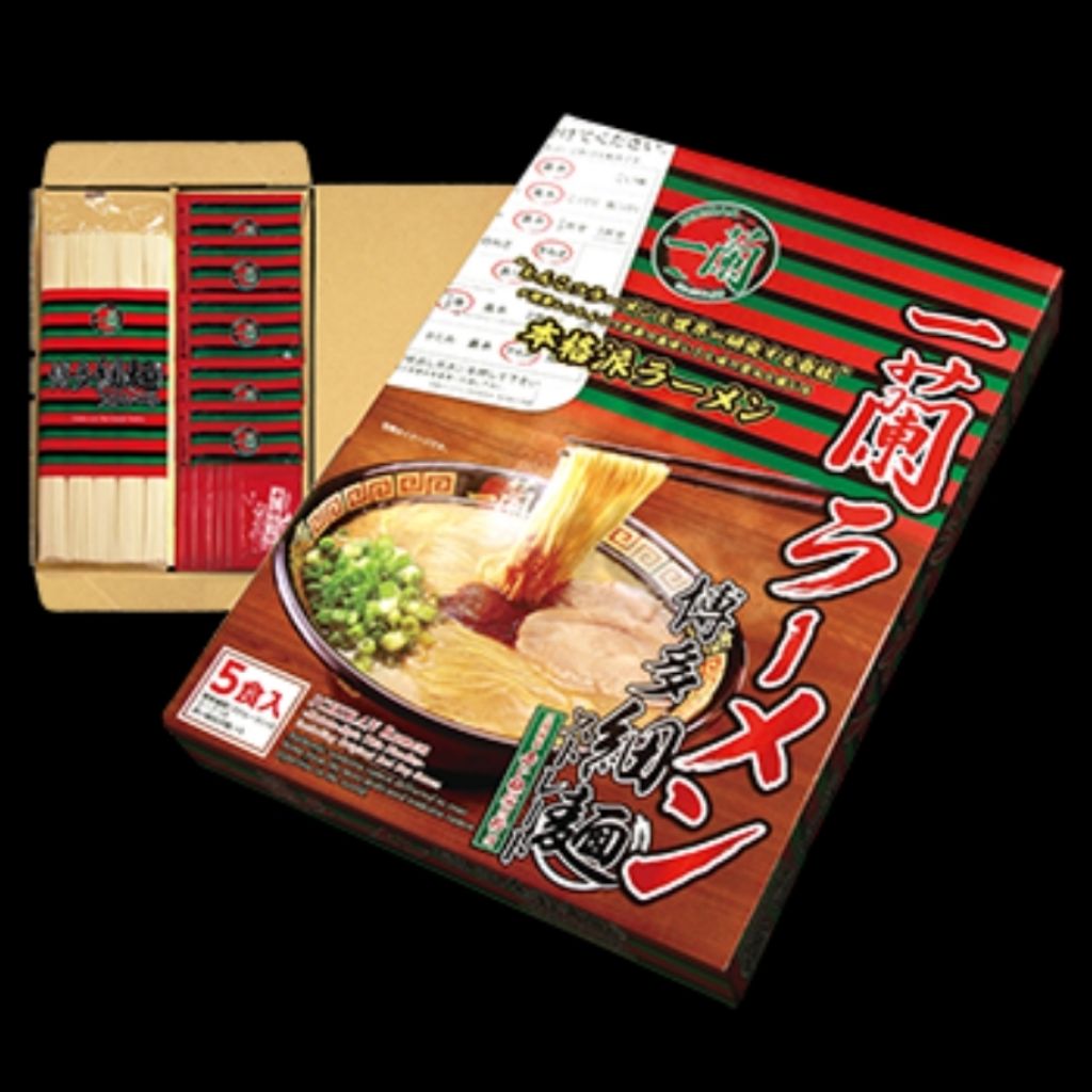[Ichiran] instant ramen Thin straight version 2 or 5 servings including