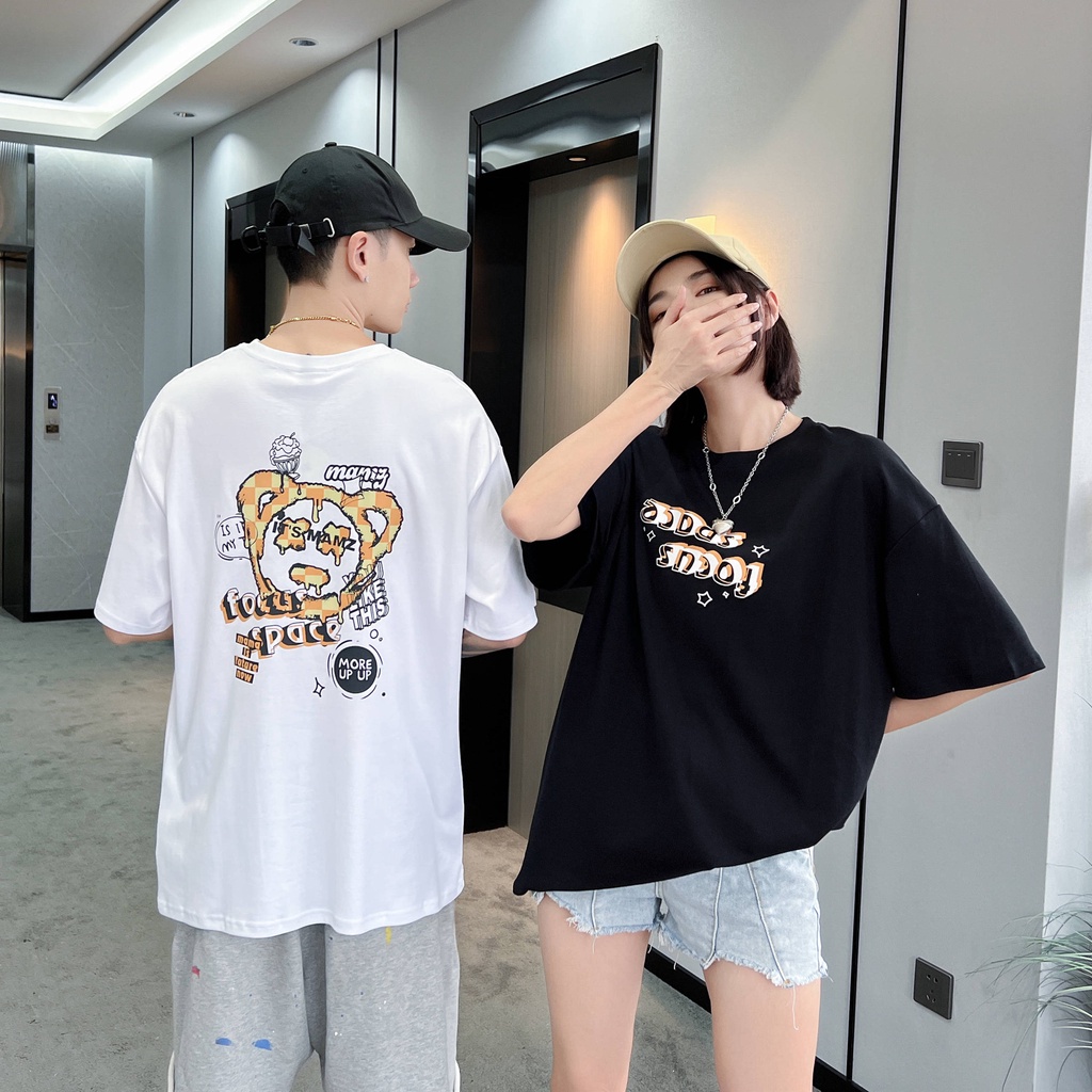 Sozo One Korean Style Chess Bear Print Streetwear Unisex Clothes
