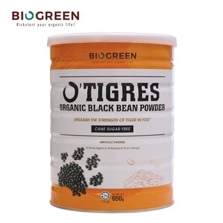 Image of BIOGREEN O'Tigres Organic Black Bean Powder (Suger Free) 650g