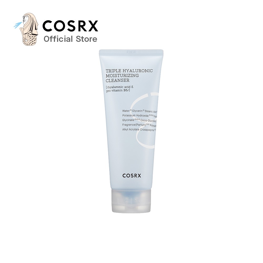 COSRX Triple Hyaluronic Moisturizing Cleanser 150ml | Shopee Singapore
