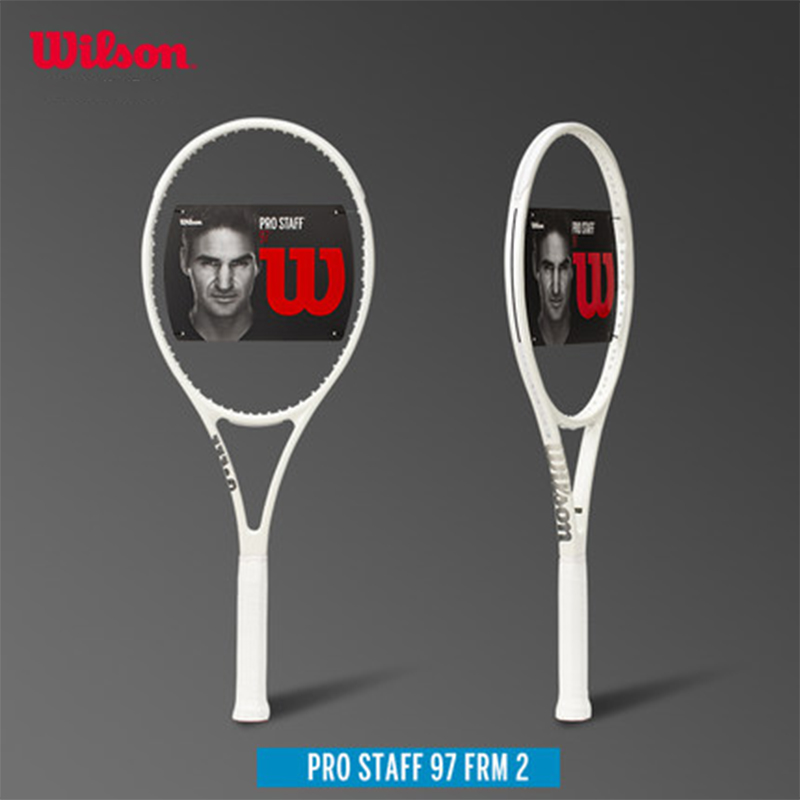 Wilson Tennis Racket Pro Staff Rf Federer Signature White