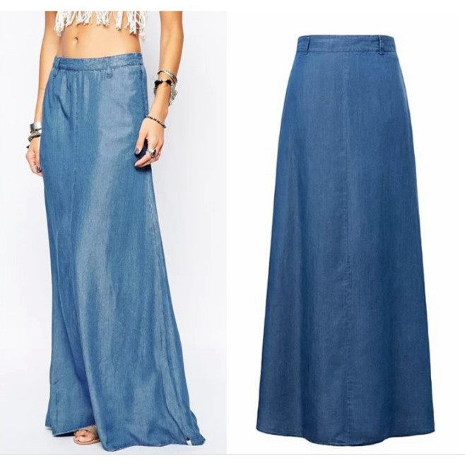 skirt jeans labuh