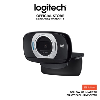 Logitech Webcam C615 Fold & Go Full HD 1080P (web cam) - EBL