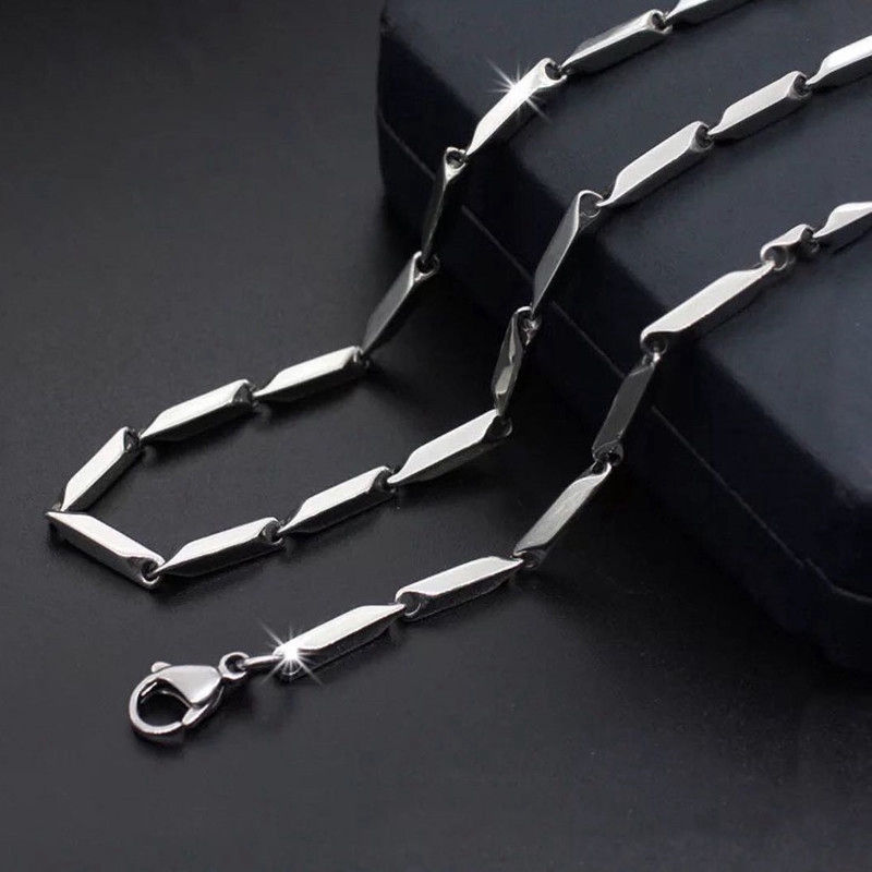 Image of Brand new simple style stainless steel pendant chain,50cm-70cm necklace for pendant.(not including pendant or ring.) #0