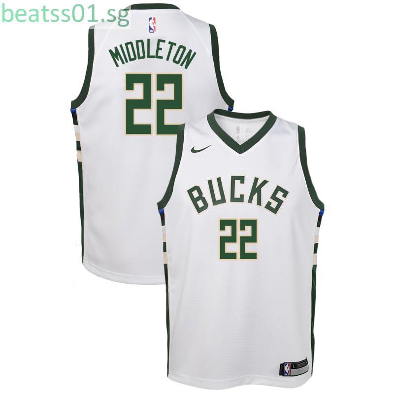 bucks white jersey