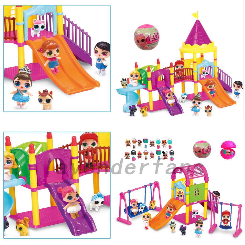 kids slide playset