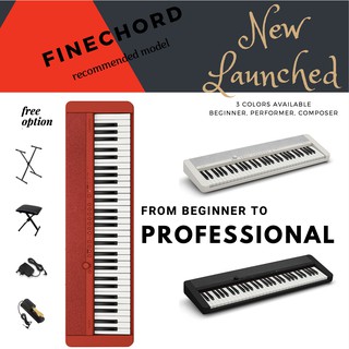 [NEW Launched] Casio 61 Keys digital piano keyboard CT-S1 Red Black White touch response key casiotone cts1