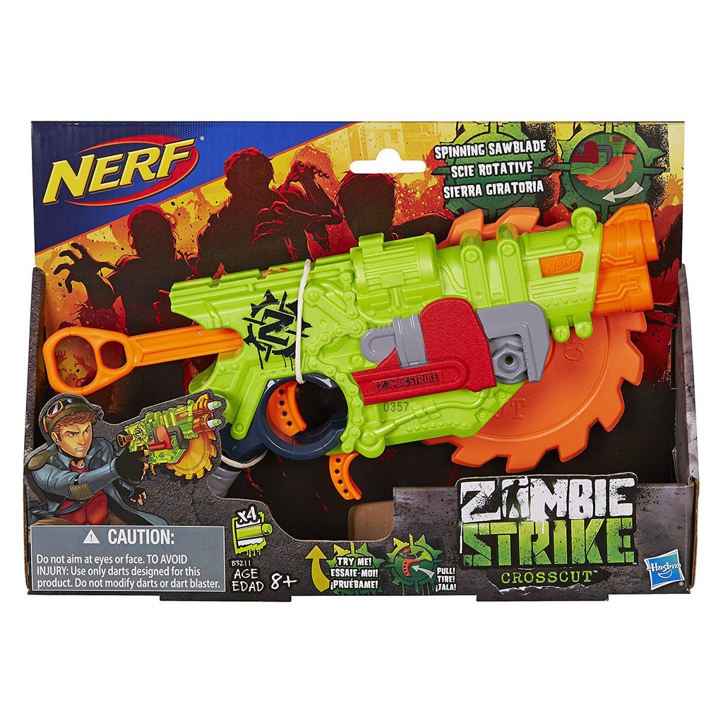 nerf zombie strike blasters