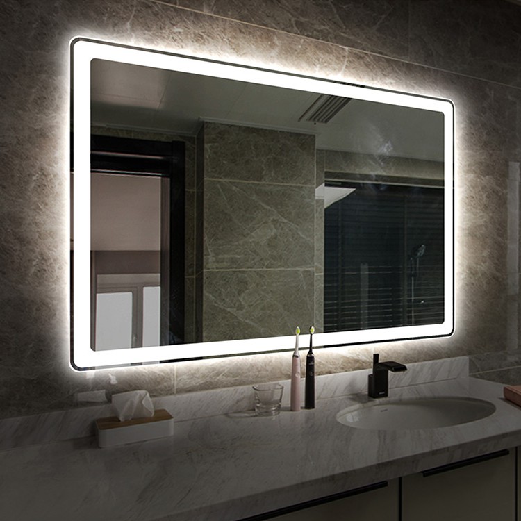 Azalea Mirror Larger Size Led Lighted, Mirror Bathroom Vanity
